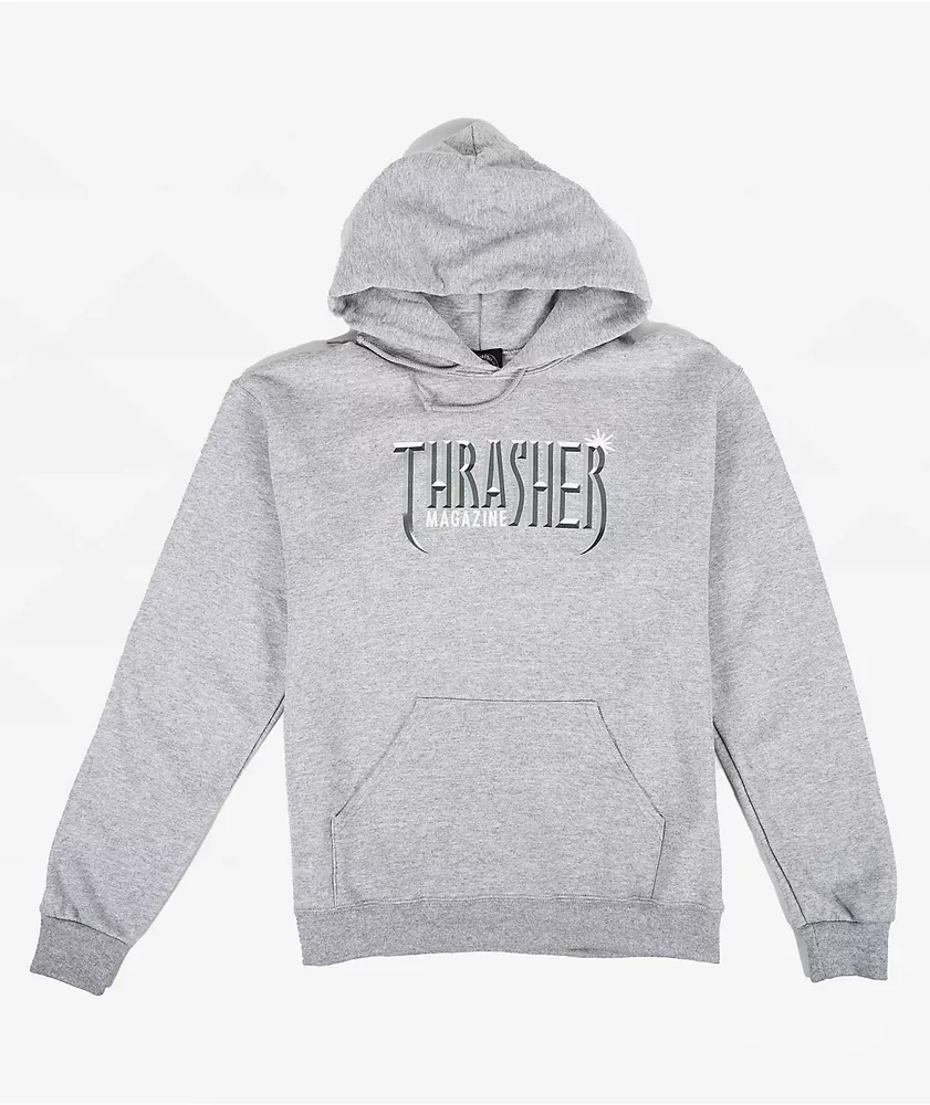 Grey thrasher sales hoodie zumiez