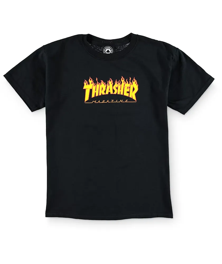 Thrasher Kids Flame Logo T Shirt Foxvalley Mall