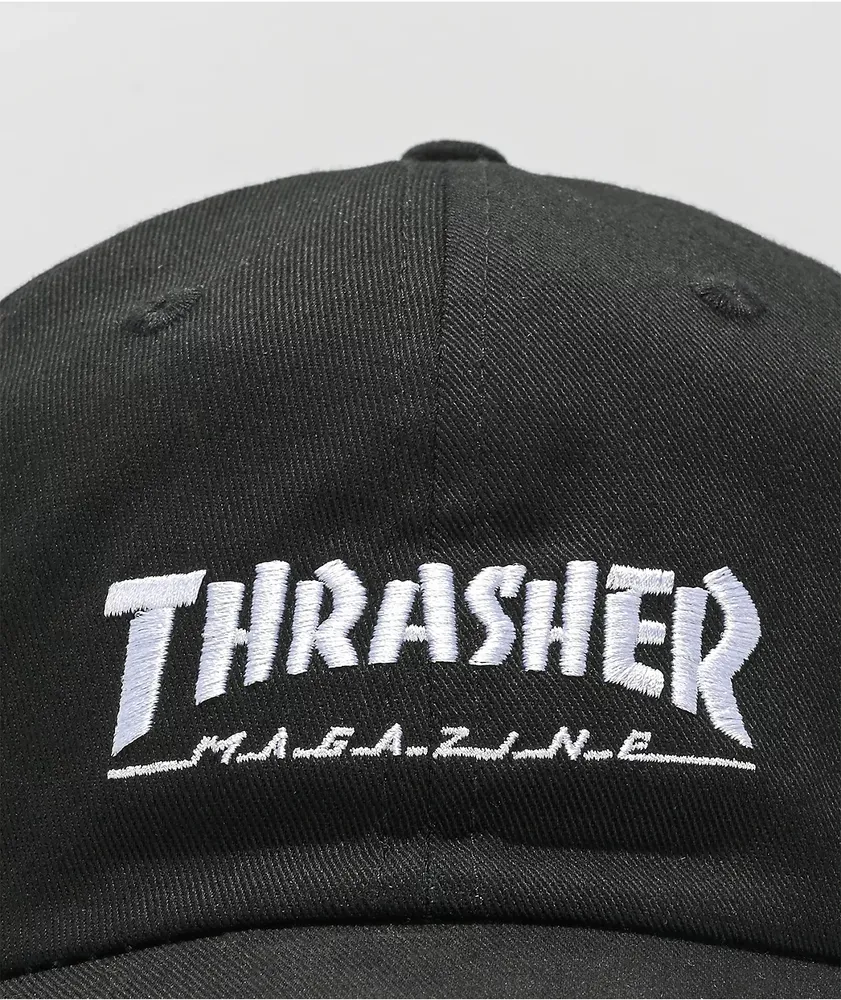 Thrasher Logo Black Strapback Hat | MainPlace Mall
