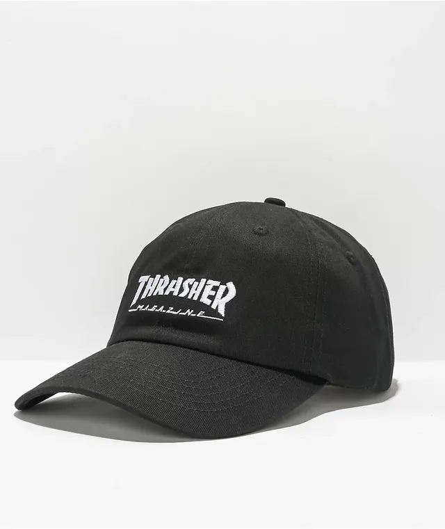 Thrasher cap black 2025