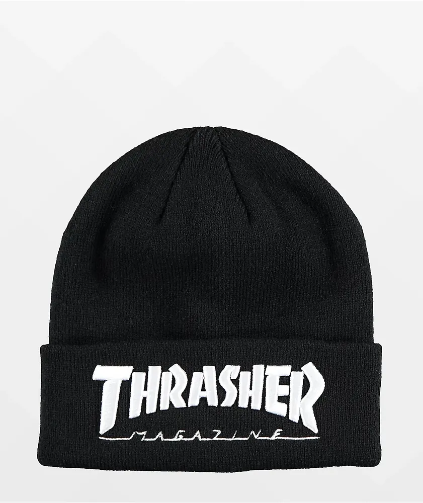 Thrasher Magazine Black Beanie CoolSprings Galleria