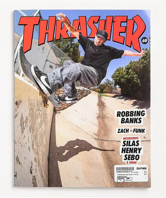 Thrasher skateboard mag 2025