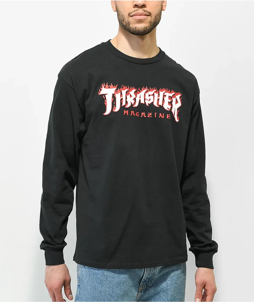 Thrasher shirt hot topic hot sale