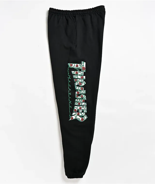 Thrasher sweatpants shop black