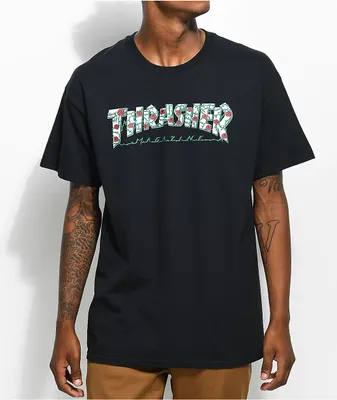 Thrasher rose sweatshirt cheap
