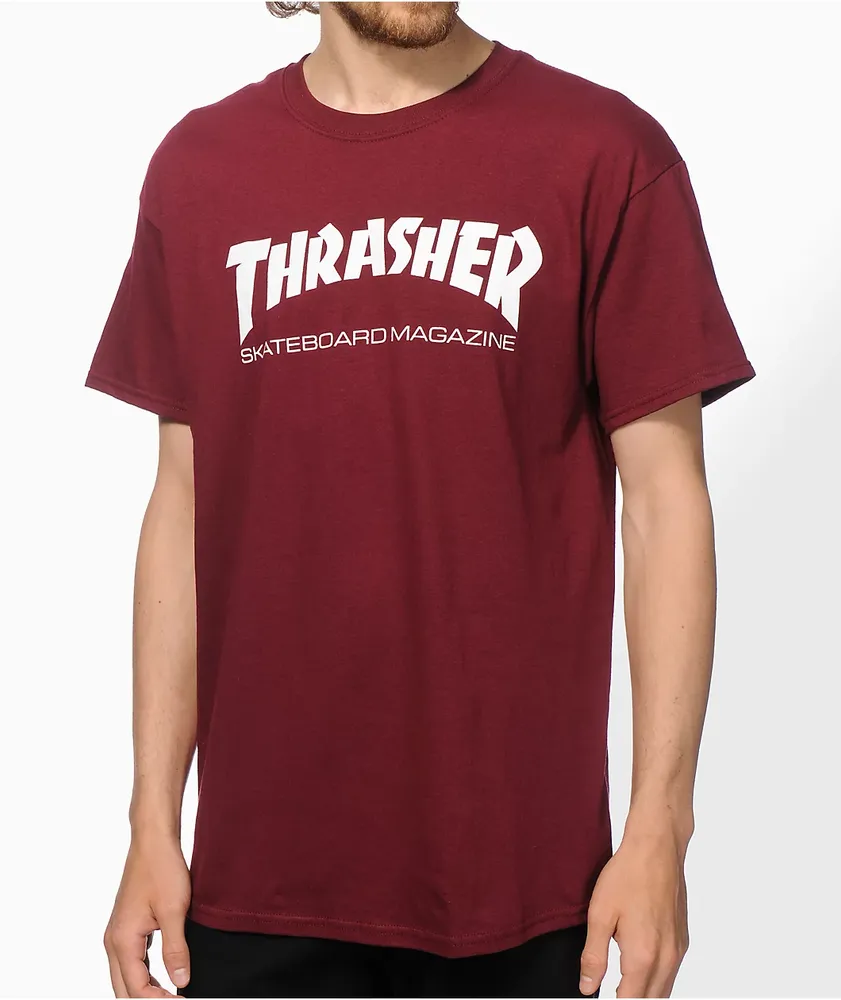Thrasher skateboard t shirt on sale