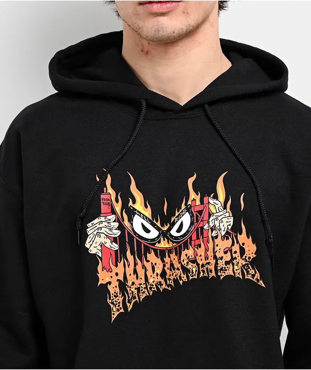 Thrasher Sucka Free Black Hoodie Pueblo Mall
