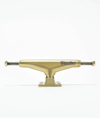 Thunder Walker Luminary Pro 148 Polished & Gold Skateboard Truck