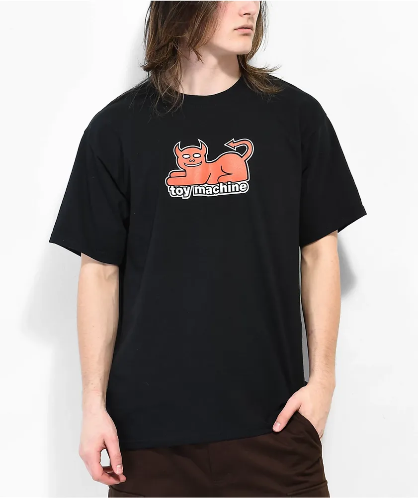 Toy Machine Devil Cat Black T-Shirt | CoolSprings Galleria