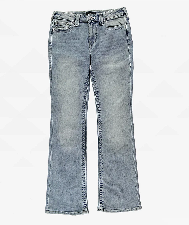 【THE MOZZ】Becca Wide Denim Pants EB Denim Tasca Mid-Rise Baggy Wide-Leg Jeans | Saks Fifth Avenue