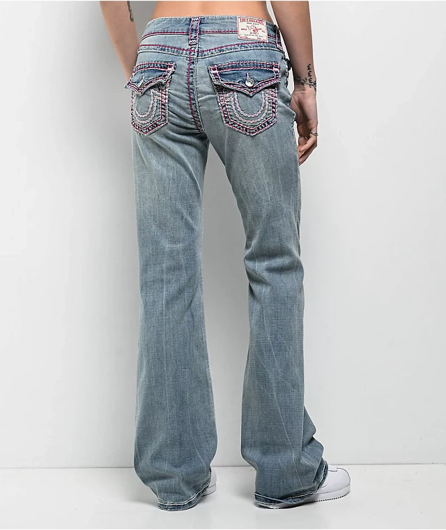 送料無料 新品 TRUE RELIGION BECCA BOOTCUT 29 True Religion Women's Becca Mid Rise Bootcut Jean, Indigo