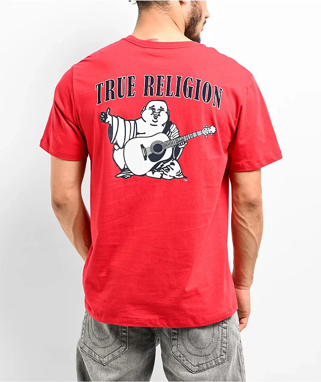 【TRUE RELIGION】★Tシャツ★ SCRIPT LOGO BUDDHA TEE SCRIPT LOGO BUDDHA TEE | True Religion