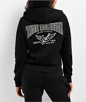 True Religion Crystal Black Zip Hoodie | Liberty Center