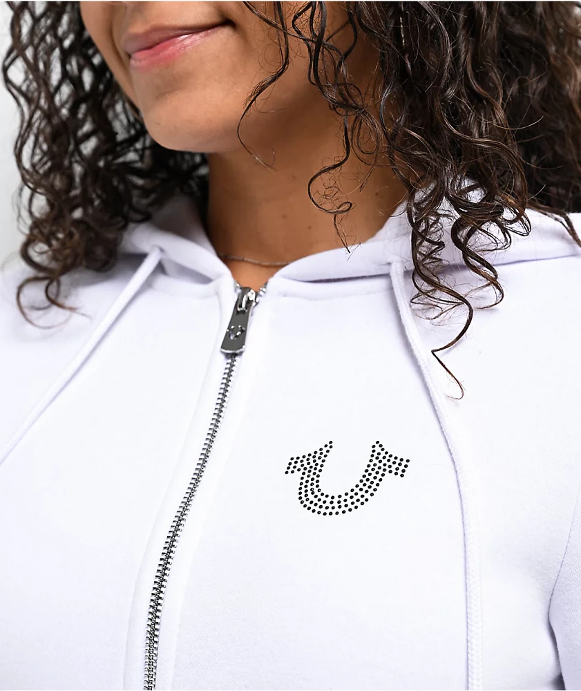 True religion SHRUNKEN WING ZIP HOODIE Buy True Religion BIG T