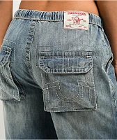 True Religion JESSIE BIG T オーバーオール JESSIE BIG T OVERSIZED OVERALL - Amestoy | True Religion