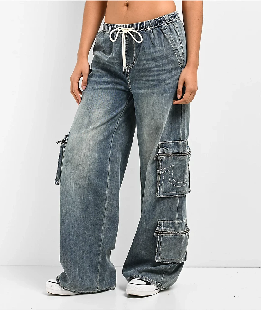 True religion cargo jeans on sale