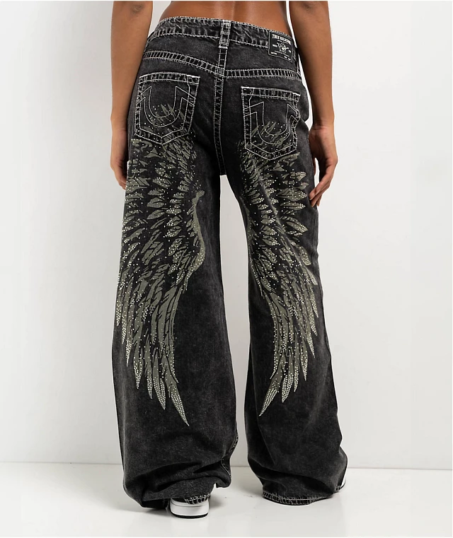 True Religion JESSIE BIG T オーバーオール JESSIE BIG T OVERSIZED OVERALL - Amestoy | True Religion