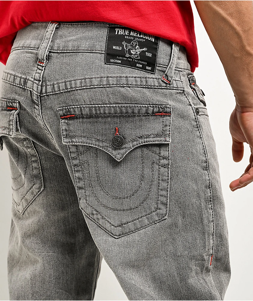 True Religion Ricky Straight Gallatin Grey Jeans | MainPlace Mall