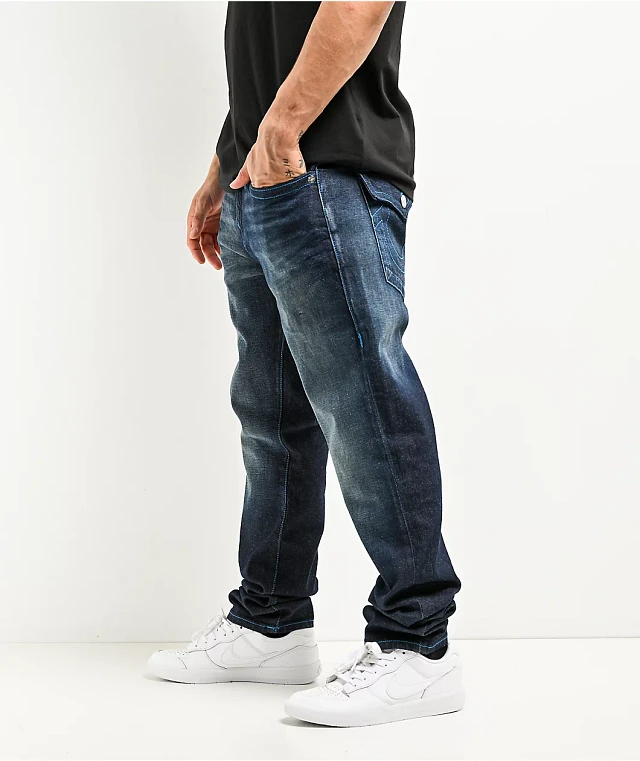 関税込み♪【TRUE RELIGION】ROCCO DARK★ダークジーンズ True Religion Rocco Dark Wash Skinny Jeans | Mainline