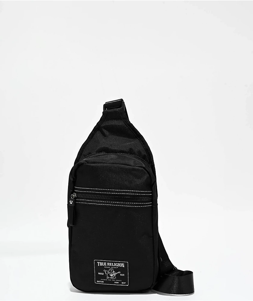 True Religion Yeta Black Sling Bag at Hamilton Place in