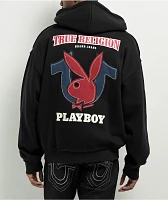 ◆TRUE RELIGION◆X PLAYBOY シンチ パーカー 送料込 True Religion x Playboy Black Zip Hoodie at CoolSprings