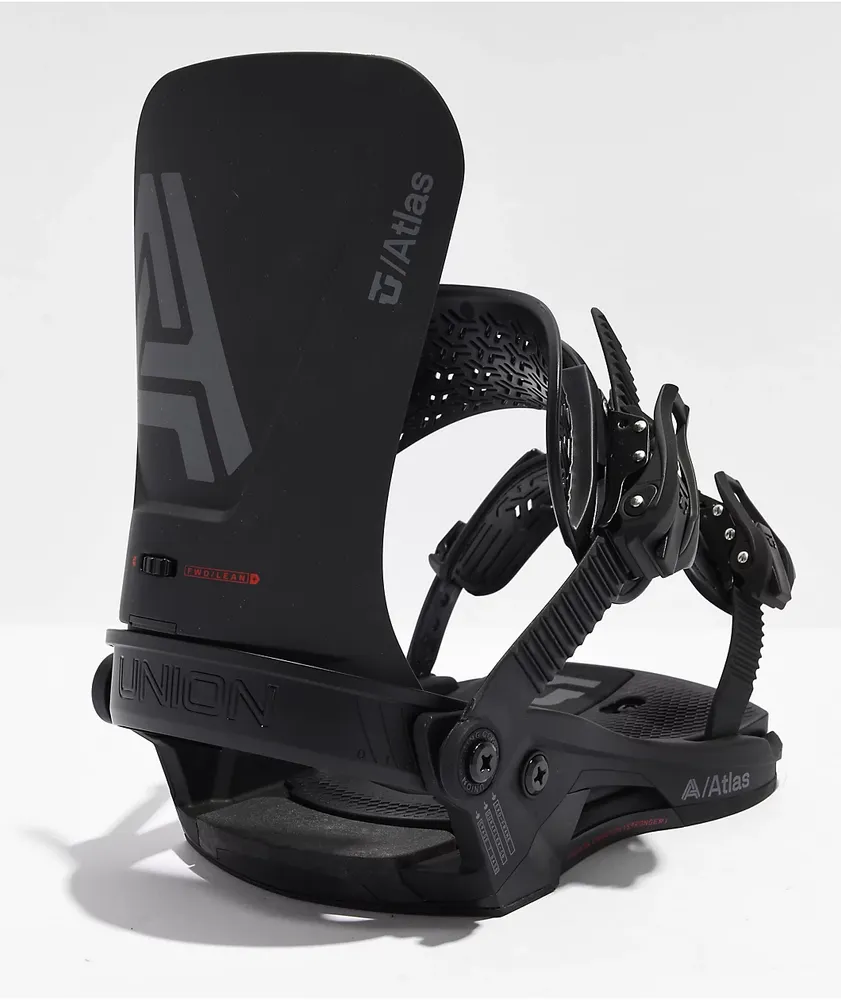 Union Atlas Black Snowboard Bindings 2024 | Pueblo Mall