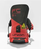 Union Atlas FC Orange Snowboard Bindings 2023 at Hamilton Place in