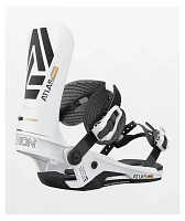 Union Atlas Pro White Snowboard Bindings 2024 | Arden Fair