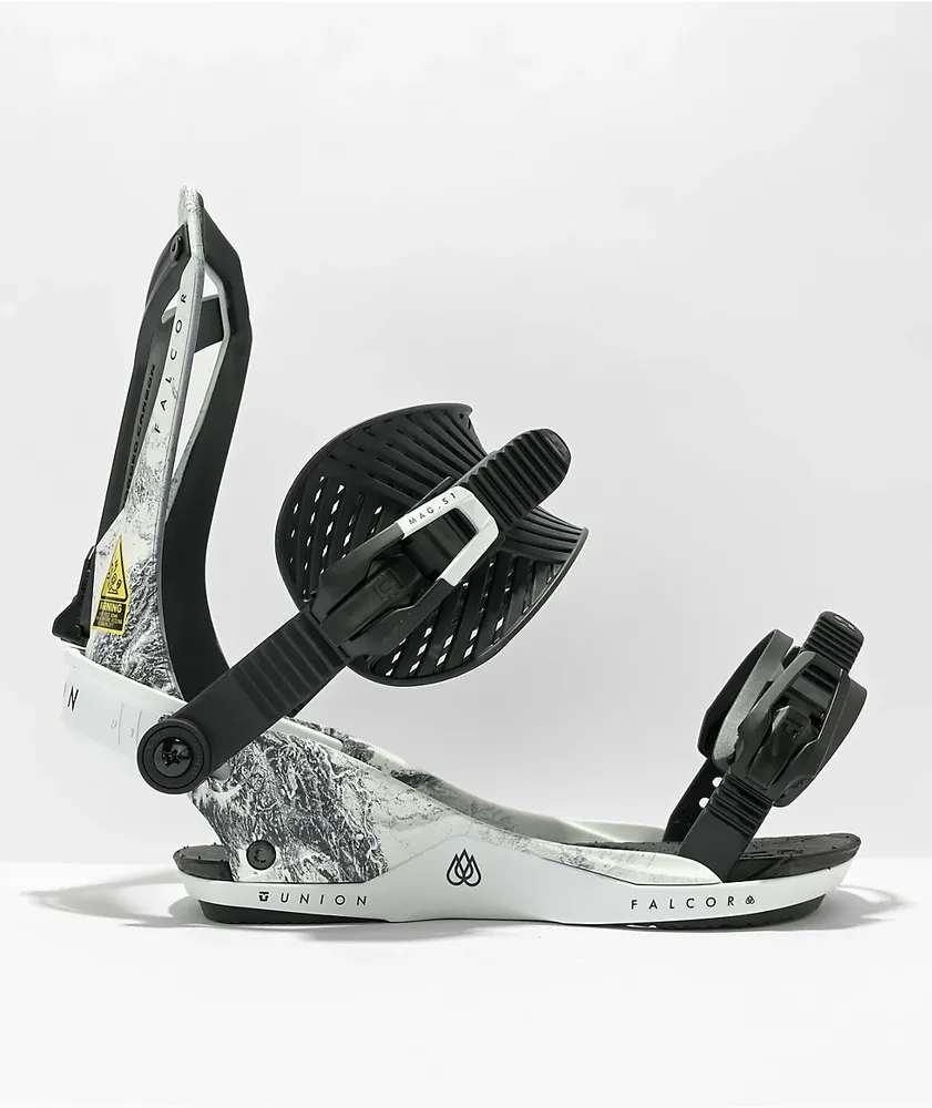バインディング 2018/19 UNION BINDING FALCOR WHITE Union Falcor 2018-2019 Snowboard Bindings Review |