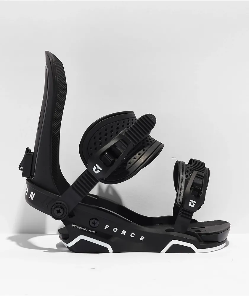 Union Force Black Snowboard Bindings 2024 | Mission Valley