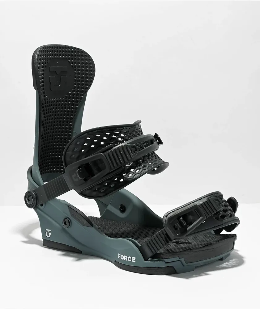 Union Force Grey Snowboard Bindings | Liberty Center
