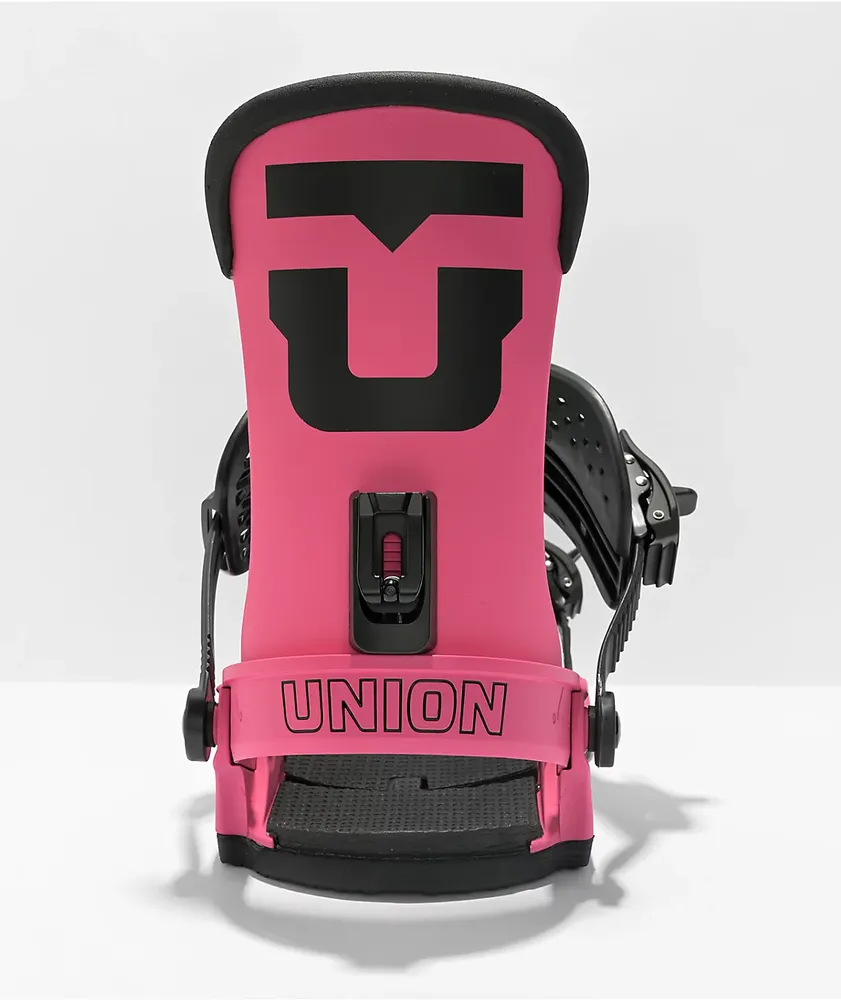 Union Force Pink Snowboard Bindings 2023 | Liberty Center