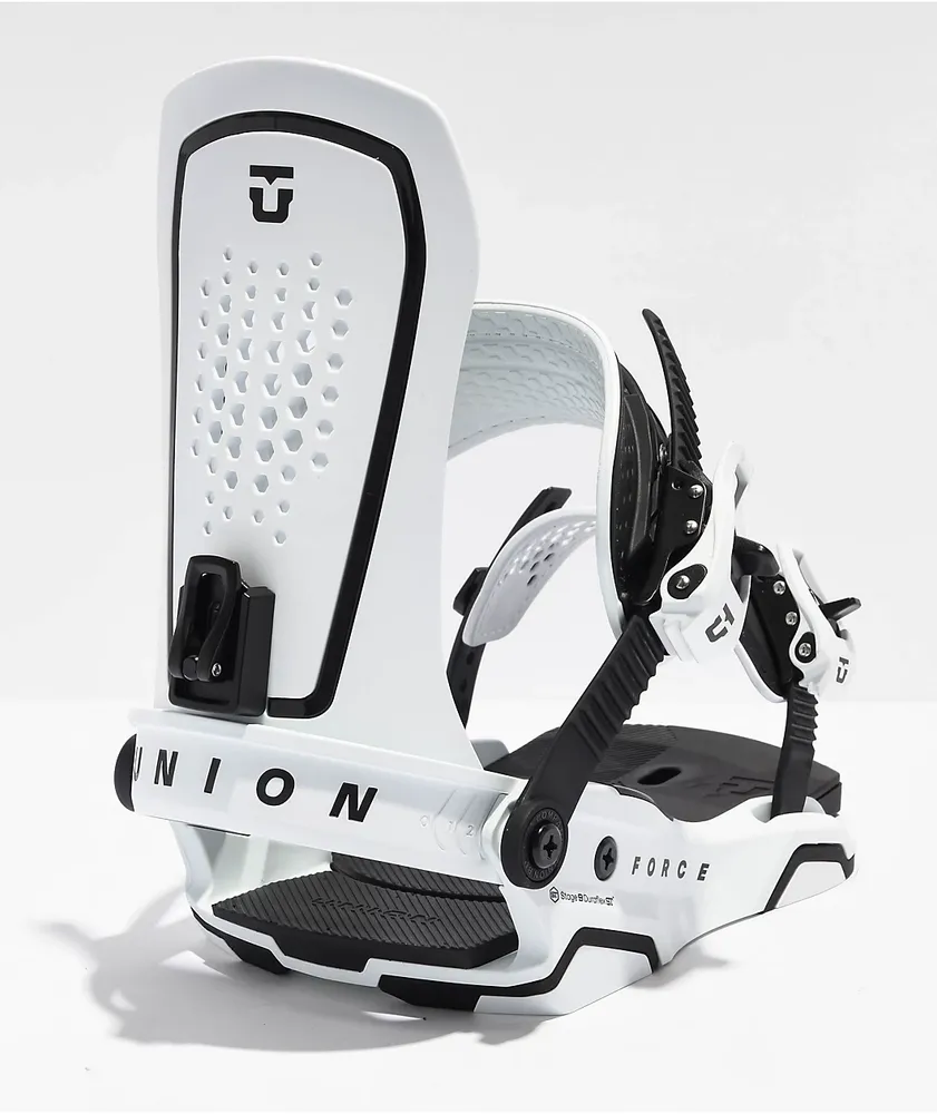 Union Force White Snowboard Bindings 2024 The Pen Centre
