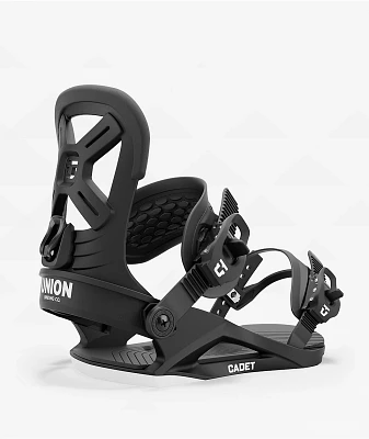 Union Kids Cadet Pro Black Snowboard Bindings 2024 | Liberty