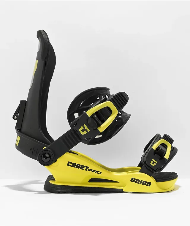 Drake x Man & Wolf Fifty Yellow Snowboard Bindings