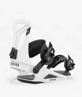 Union Strata Bone White Snowboard Bindings 2025 | St. Laurent