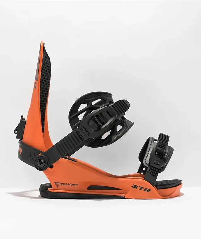 Union Strata Orange Snowboard Bindings 2023 | Liberty Center