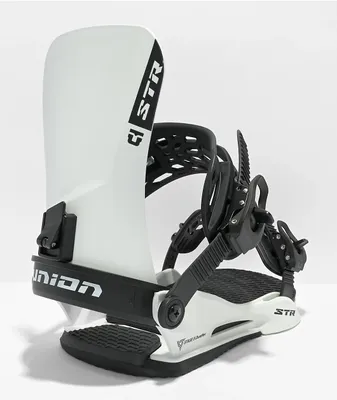 Union Strata White Snowboard Bindings 2023 | Liberty Center