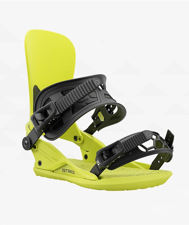 Union Strata Green Snowboard Bindings 2023 | CoolSprings