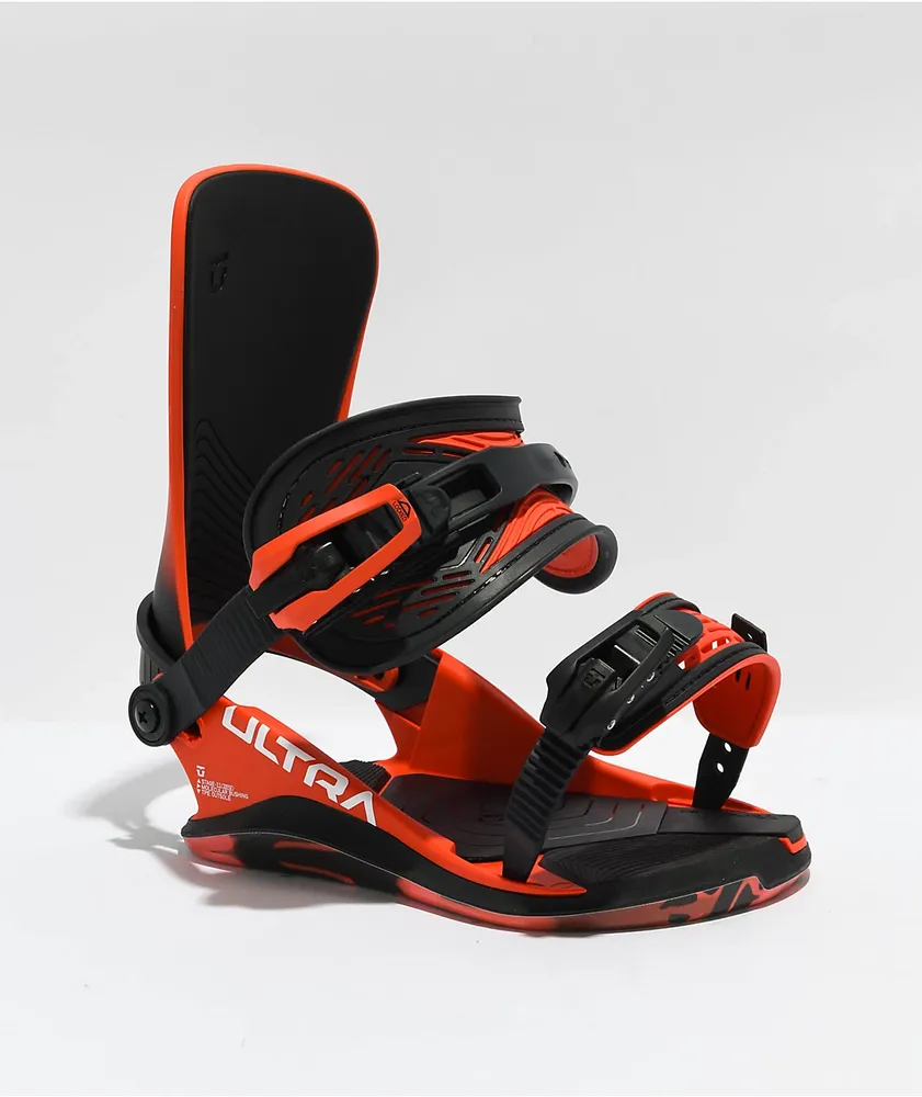 Union Ultra Hot Red Snowboard Bindings 2024 | Arden Fair