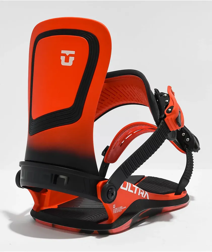 Union Ultra Hot Red Snowboard Bindings 2024 Plaza Las Americas