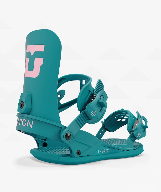 Union Women's Legacy Green Snowboard Bindings 2025 | Connecticut