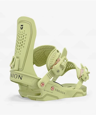 Union Strata Acid Green Snowboard Bindings 2025 | St. Laurent