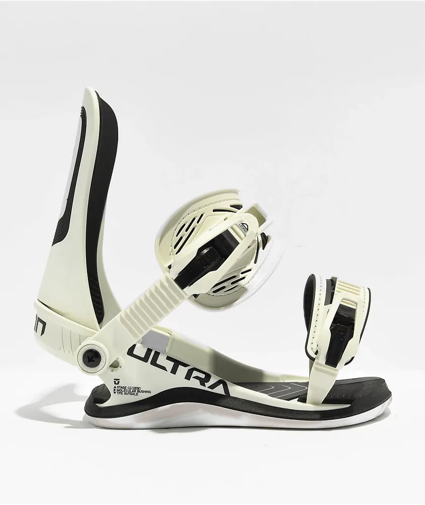 Union Women's Ultra Bone White Snowboard Bindings 2024