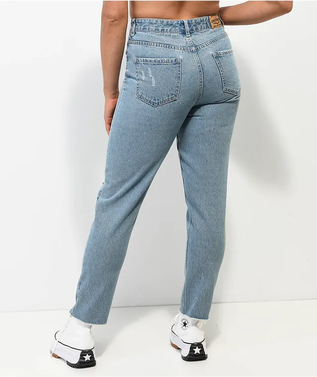 Unionbay Madonna Distressed Blue Mom Jeans CoolSprings Galleria