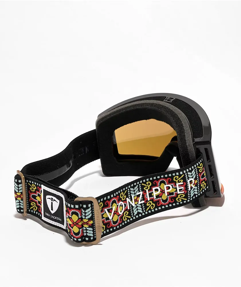 VONZIPPER Mach John Jackson Sig Bronze Snowboard Goggles at
