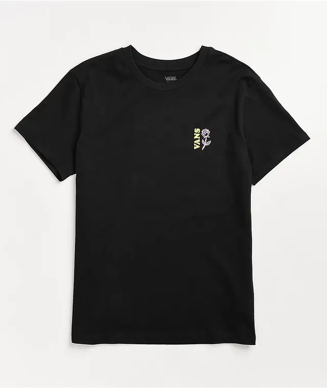 Vans black and yellow shirt on sale