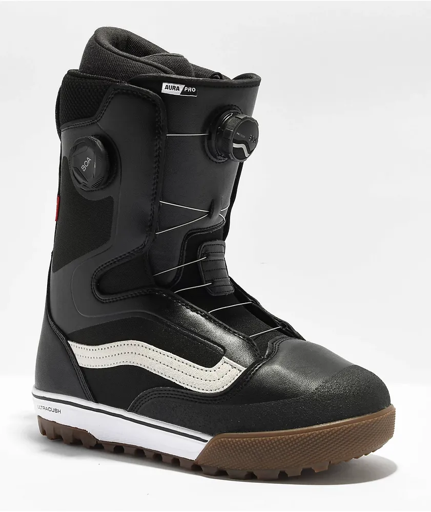 Vans Aura Pro Black Snowboard Boots 2024 Plaza Las Americas