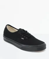 Vans authentic canvas black top