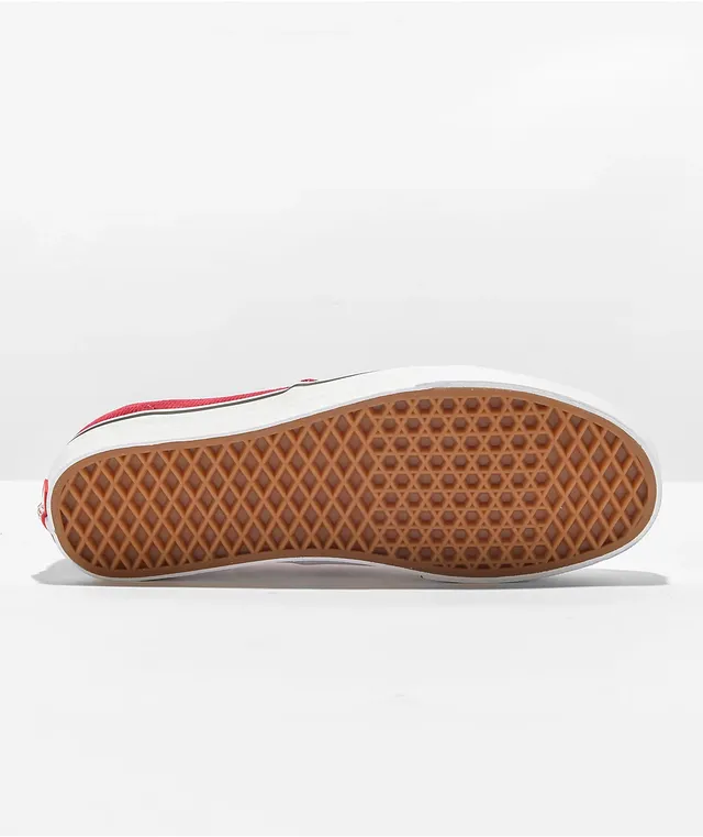 Vans Authentic Bossa Nova Red Skate Shoes Foxvalley Mall